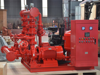 1200 gpm Skid Mounted Fire Pump to SKA