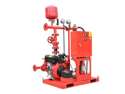 Small Diesel fire pump set