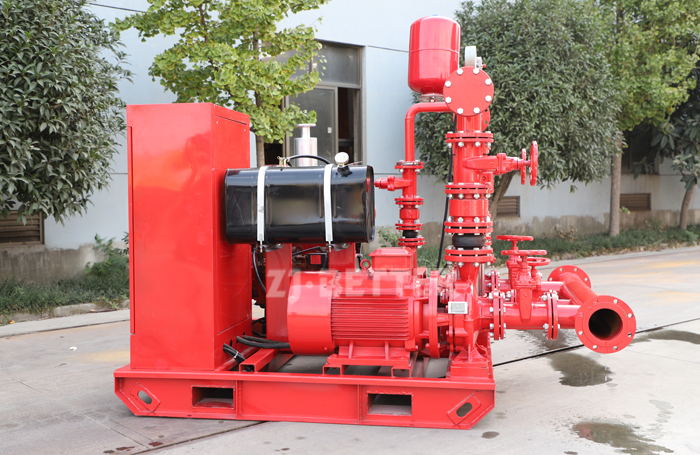 Fire pump package