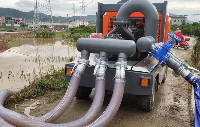 Mobile pump unit