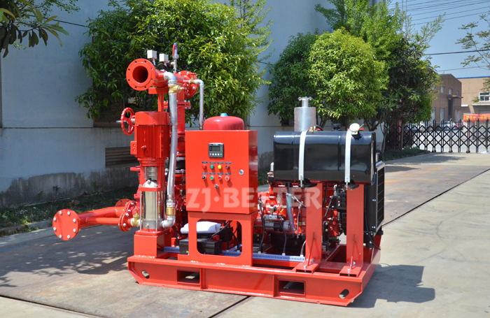 diesel fire pump set