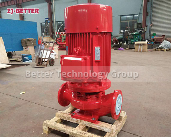 vertical fire pump