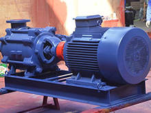 Horizontal multistage centrifugal pump