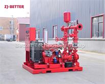 Fire pump set