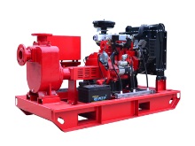 diesel engine self-priming pump
