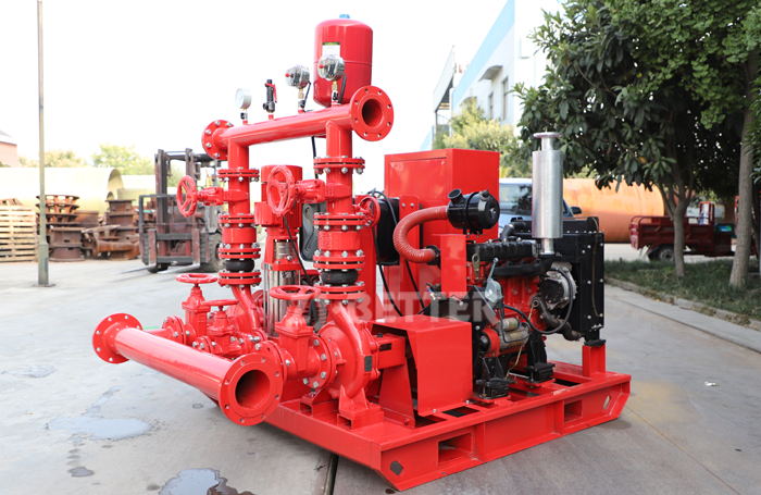 Fire water pump set