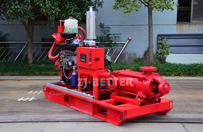 Multistage Diesel Fire Pump