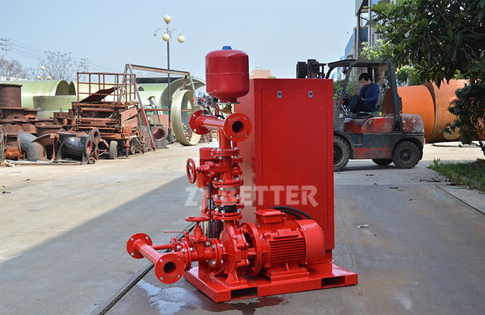 electric fire pump set