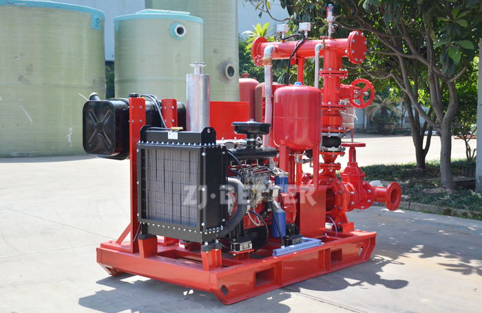 diesel fire pump set