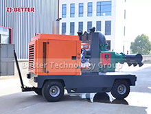 mobile emergency drainage pump truck 