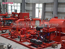 UL fire pump set