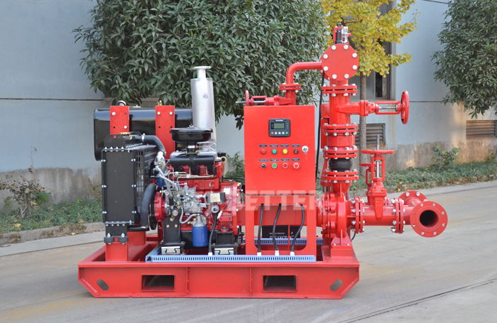 Diesel fire jockey pump