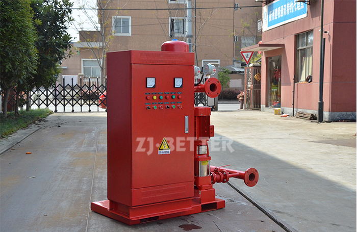 electric fire pump set