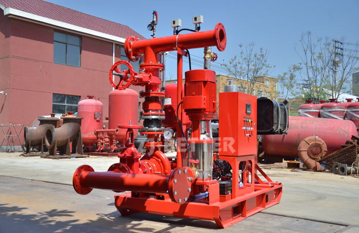 diesel fire pump set