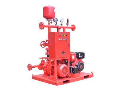 small fire pump set