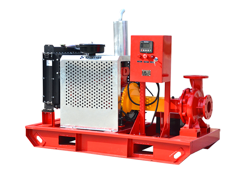 XBC-IS diesel end suction fire fighting pump