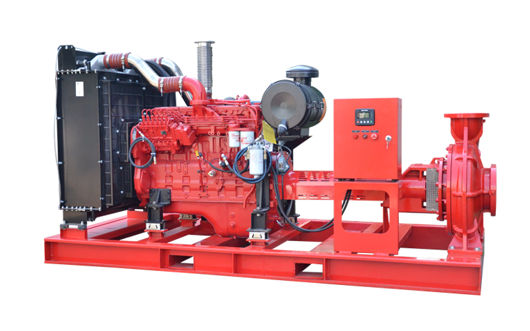 XA series single-stage diesel fire pump