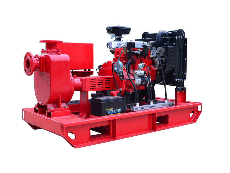 diesel engine self-priming pump