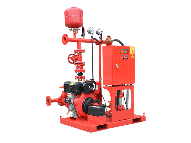 Small Diesel fire pump set