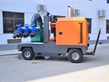 mobile pump truck