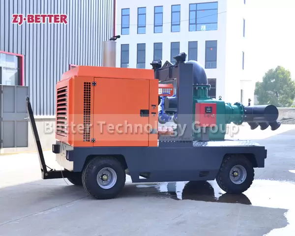 trailer mounted fire water pump