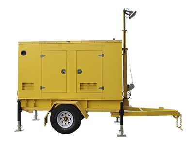 Diesel Engine Emergency Mobile Trailer Pump