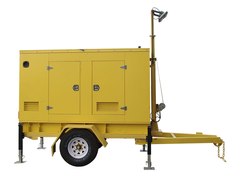 Diesel Engine Emergency Mobile Trailer Pump