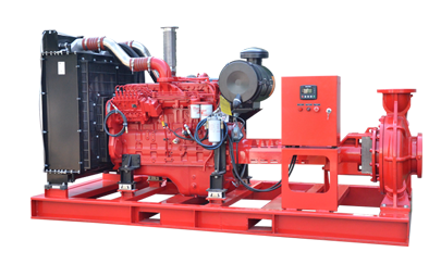 XA series single-stage diesel fire pump