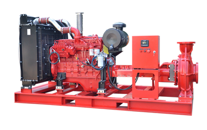 Structure of EDJ Fire Pump Set