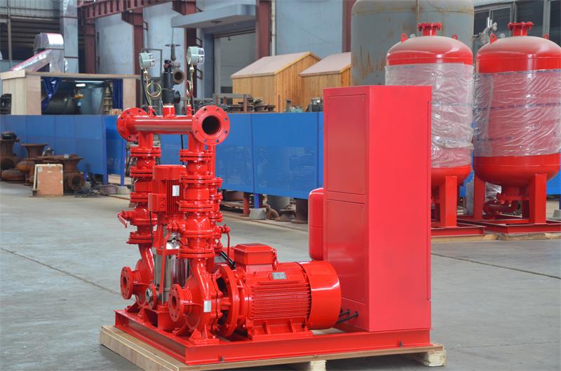 electric fire pump system