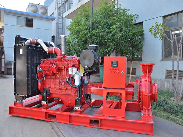 end suction fire pump