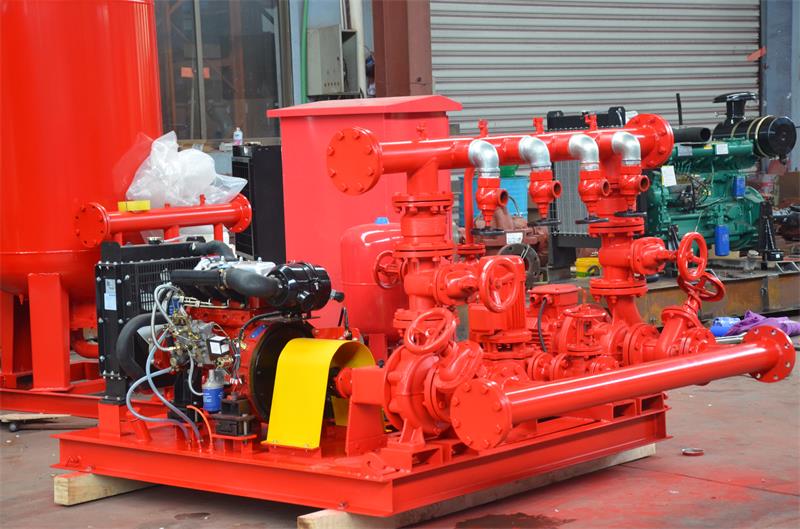 EDJ fire pump set