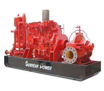 Diesel fire pump