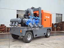 Efficient Mobile Drainage Pump for Urban Flood and Emergency Water Removal