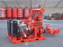 Multi Component Integrated Fire Pump System for Reduced Setup Cost