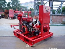 Smart Monitoring Horizontal Fire Pump Equipment for Optimized Fire Protection Performance