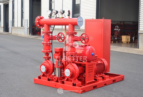 Smart Dual Pump Fire Pump System: Optimizing Fire Protection Water Pressure and Stability in Buildings