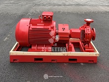 NFPA 20 Compliant End Suction Fire Pump – Ideal for Global Fire Protection Projects