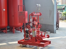 Small Footprint, Full Functionality! Compact Fire Booster Pump Ideal for Limited-Space Buildings