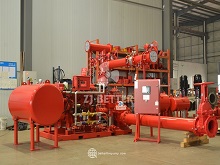 All Weather Industrial Fire Pump Unit for Harsh Fire Protection Environments