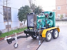 Self Contained Trailer Fire Pump for Flexible Water Supply