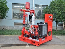 Smart Control Diesel Fire Pump Package: Enhancing Fire Emergency Response