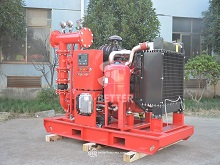 Diesel Self-Priming Fire Pump Units for Independent Emergency Water Supply Systems