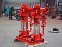 Dual-Pump Synergy for Continuous Water Supply! Vertical Multistage Fire Pump Unit Builds Efficient Firefighting Systems