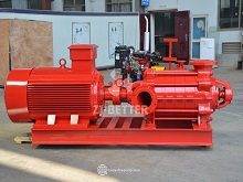 Stable Water Supply Without Limits! Horizontal Multistage Fire Pump Set for Harsh Conditions