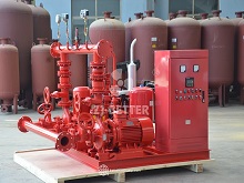 Fully Integrated Design! Electric Fire Pump Unit Safeguards High-Rise Buildings and Large Complexes