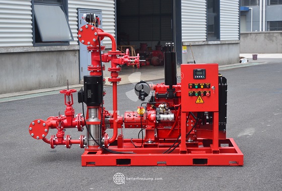 Efficient and Energy-Saving Diesel-Driven Fire Pump: Ideal for Industrial and Commercial Projects