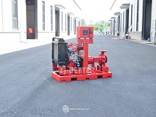 High Efficiency Fire Pump System for Faster Commercial Fire Response