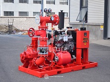 How does our fire pump system meet international safety and quality standards?