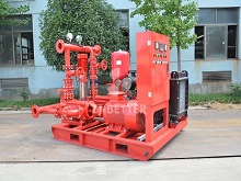 Combined Diesel Main Pump and Jockey Pump System for Rapid Response and Continuous Water Supply